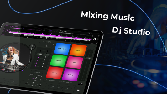 اسکرین شات 2 برنامه DJ Mixer Studio - Dj Mix Music