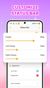 اسکرین شات 3 برنامه Emoji Battery: DIY Widget