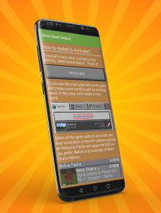 اسکرین شات 8 برنامه Siren Head Mod for MCPE