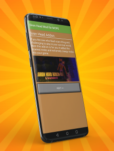 اسکرین شات 1 برنامه Siren Head Mod for MCPE