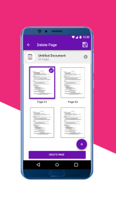 اسکرین شات 2 برنامه PDF Split, Merge, Delete Page