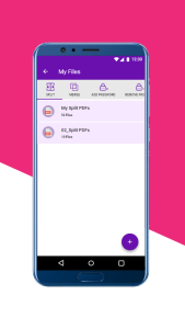اسکرین شات 3 برنامه PDF Split, Merge, Delete Page