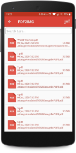 اسکرین شات 2 برنامه PDF to Image - PDF to JPG