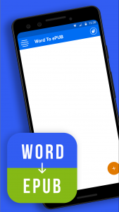 اسکرین شات 1 برنامه Word to ePUB Converter