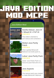 اسکرین شات برنامه Java Edition Mod 1