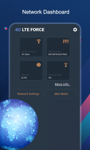 اسکرین شات برنامه 5G/4G LTE Force 1