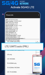 اسکرین شات برنامه 5G/4G LTE Force 4