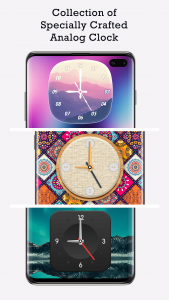 اسکرین شات 4 برنامه Custom Clock Live Wallpaper