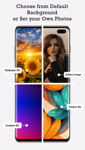 اسکرین شات 3 برنامه Custom Clock Live Wallpaper