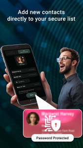 اسکرین شات 4 برنامه Hide Phone Number Contacts