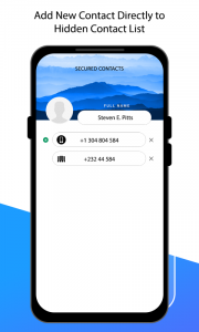 اسکرین شات برنامه Hide Phone Number Contacts 5