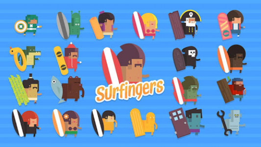 اسکرین شات بازی Surfingers 3