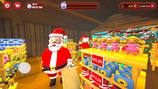 اسکرین شات بازی Christmas Store Simulator 3D 3