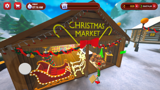 اسکرین شات بازی Christmas Store Simulator 3D 1