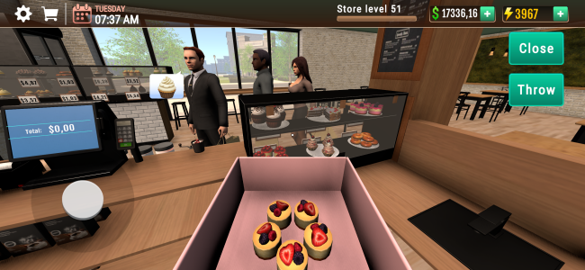 اسکرین شات 1 بازی Coffee Shop Simulator 3D Cafe