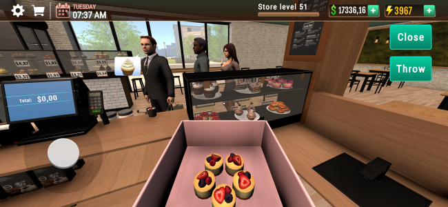 اسکرین شات بازی Coffee Shop Simulator 3D Cafe 1