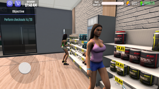 اسکرین شات بازی Gym Simulator 3D Fitness Store 3