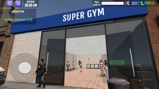 اسکرین شات بازی Gym Simulator 3D Fitness Store 6