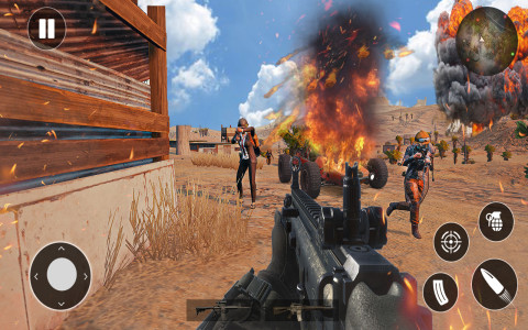 اسکرین شات برنامه Modern Strike Gun Game: Critical Action Shooting 2