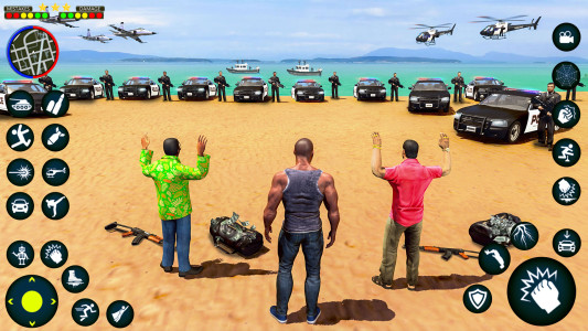 اسکرین شات 2 برنامه Police Crime Chase: Vice Town