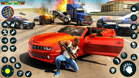 اسکرین شات برنامه Police Crime Chase: Vice Town 3