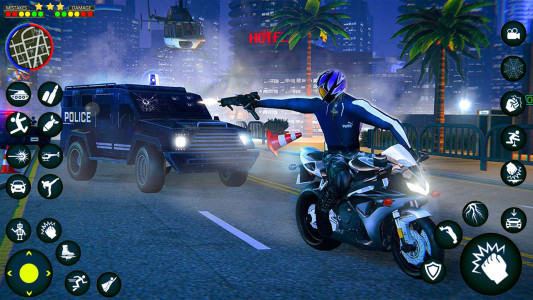 اسکرین شات 6 برنامه Police Crime Chase: Vice Town