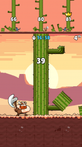 اسکرین شات بازی Timberman 2: Lumberjack Online 2