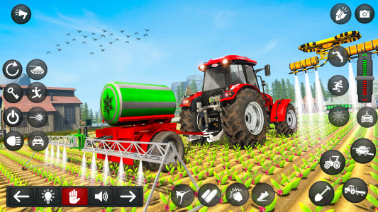 اسکرین شات بازی Tractor Driver Farming Games 3