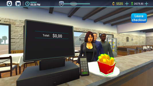 اسکرین شات بازی Restaurant Simulator 3D Bar 4