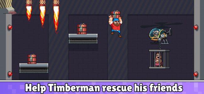 اسکرین شات بازی Timberman The Big Adventure 4