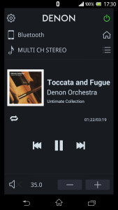 اسکرین شات 3 برنامه Denon 500 Series Remote