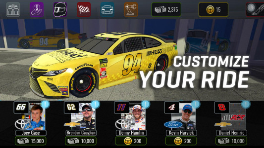 اسکرین شات بازی NASCAR Heat Mobile 2