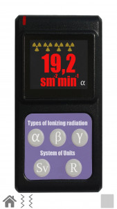 اسکرین شات برنامه Radiation dosimeter simulator 5