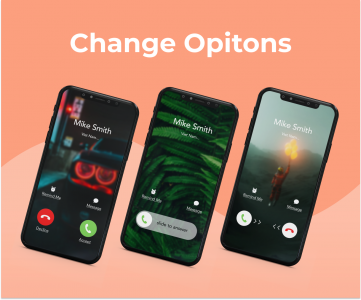 اسکرین شات 4 برنامه Call Screen - Call Themes IOS