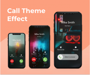 اسکرین شات برنامه Call Screen - Call Themes IOS 6