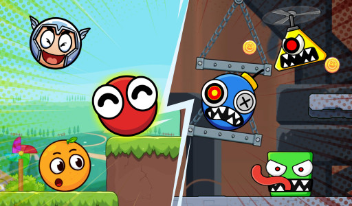 اسکرین شات 1 بازی Bounce Ball 6: Roller Ball 6