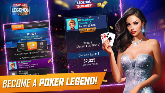 اسکرین شات بازی Texas Holdem - Poker Legends 8