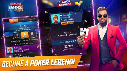 اسکرین شات بازی Texas Holdem - Poker Legends 8