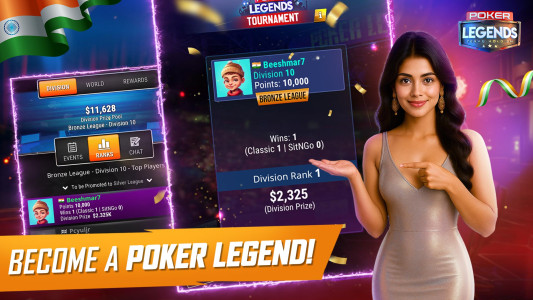 اسکرین شات 6 بازی Texas Holdem - Poker Legends