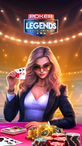 اسکرین شات بازی Texas Holdem - Poker Legends 1