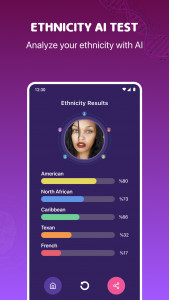 اسکرین شات برنامه DNAlyzer DNA Ancestry Gradient 2