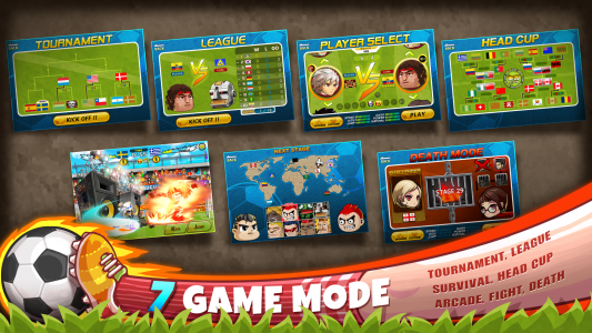 اسکرین شات 2 بازی Head Soccer