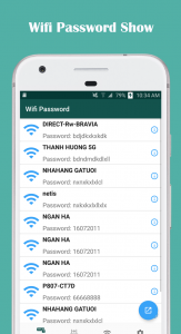 اسکرین شات برنامه Show Wifi Password - Scan Wifi 6