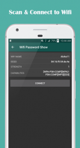 اسکرین شات برنامه Show Wifi Password - Scan Wifi 4