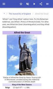 اسکرین شات 3 برنامه Monarchs of Britain