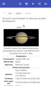 اسکرین شات برنامه Solar system 4