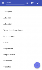 اسکرین شات 1 برنامه Physical effects and phenomena
