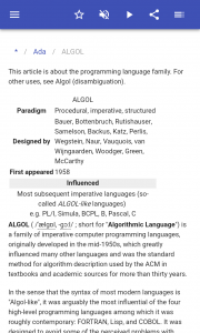 اسکرین شات 3 برنامه Programming languages