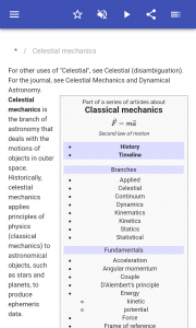اسکرین شات 2 برنامه Classical mechanics