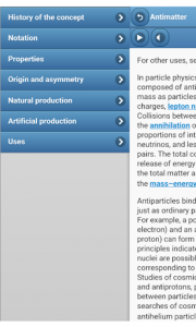 اسکرین شات برنامه Particle physics 3